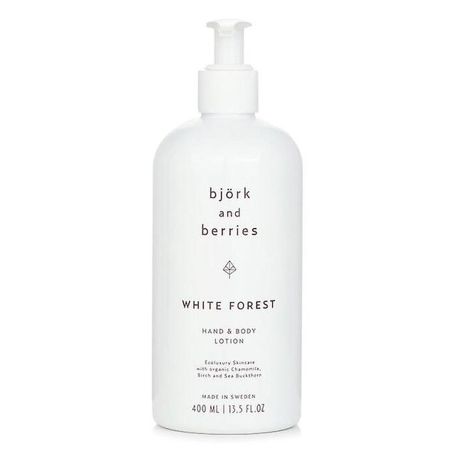 Bjork & Berries White forest hand & body lotion - 400ml/13.5oz on Productcaster.