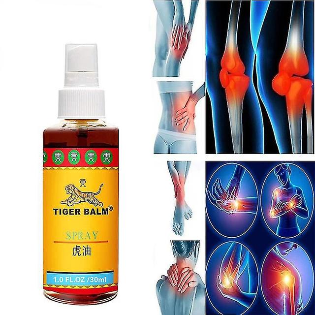 30ml Powerful Topical Analgesic Essential Oil Spray-natural Plant Extract Used To Relieve Arthritis Pain Back Pain Muscle And Joint Pain 3PCS on Productcaster.