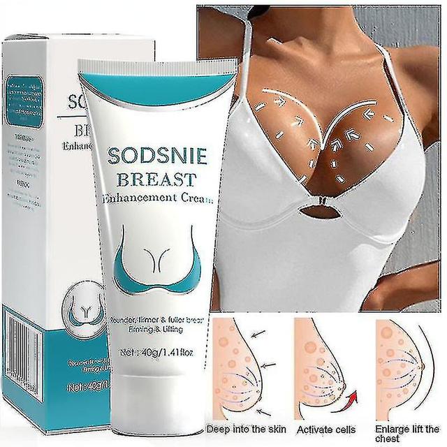 40g Breast Enlargement Cream Anti-aging Firming Sexy Promote Secondary Development Collagen Breast Care on Productcaster.