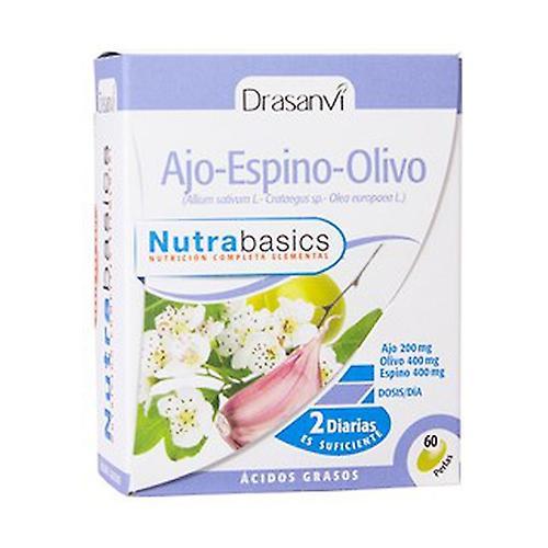 Drasanvi Nutrabasics Cesnak-Hawthorn-Olive 60 kapsúl po 700mg on Productcaster.