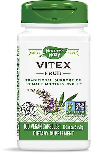 Nature's Way Vitex Fruit Vegan Capsules on Productcaster.