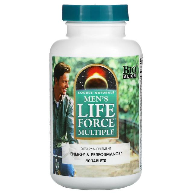 Source Naturals Källa Naturals, Men's Life Force Multiple, 90 tabletter on Productcaster.