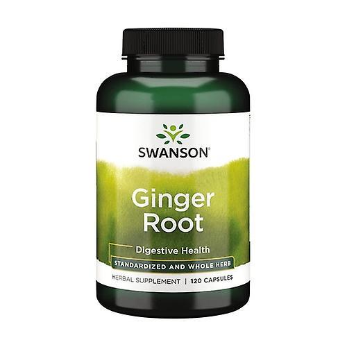 Swanson Superior herbs ginger root - standardized and whole herb 250mg 120 capsules of 250mg on Productcaster.