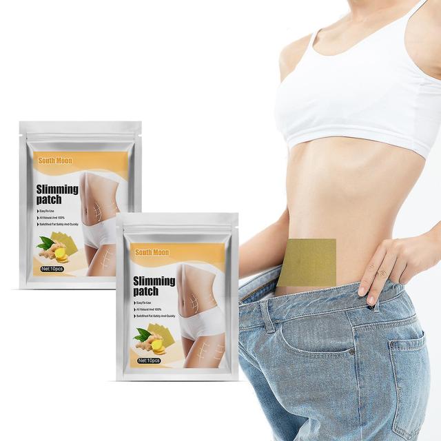 10/20/30pcs Ginger Slimming Patches, Ginger Slimming Patches, Belly Fat Burner, Tightening And Slimming Magic Patches, Burn Belly Fat Patches, Lose... on Productcaster.