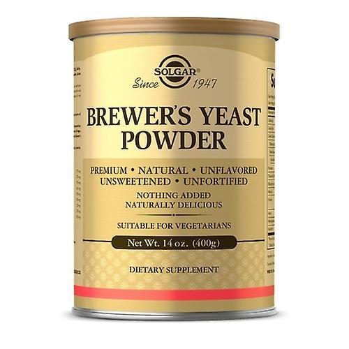 Solgar Brewer's Yeast Powder, 14 oz (Paquete de 4) on Productcaster.