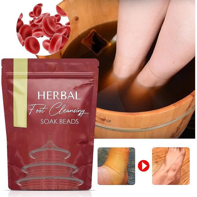 Sugar Control Therapeutic Foot Soak, Natural Herbal Foot Bath Soak Bead, Detox Foot Soak, Foot Deep Cleansing Soak 1 Bag - 10pcs on Productcaster.