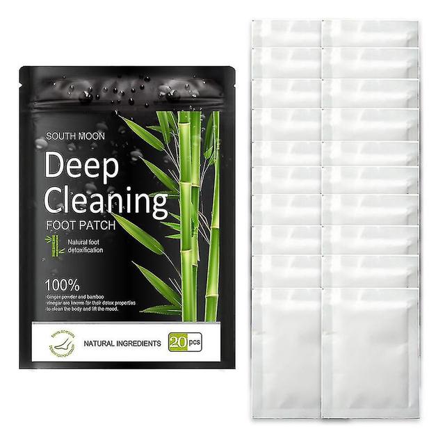 20-80ks Detoxikačné náplasti na nohy, vankúšiky, telové toxíny, chudnutie nôh, hĺbkové čistenie 20pcs on Productcaster.