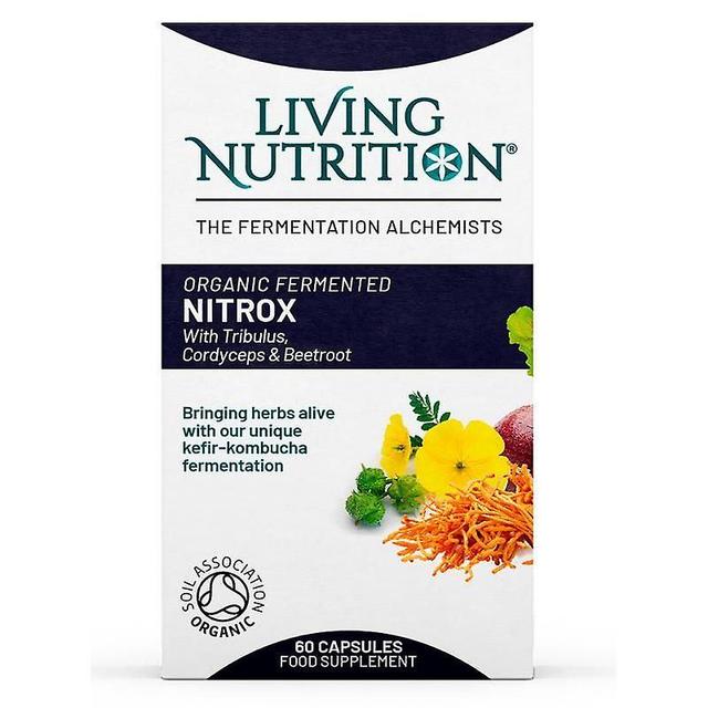 Living Nutrition Organic Fermented NitroX Capsules 60 (LN2212) on Productcaster.