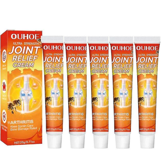 1-5pcs Bee Venom Joint Bone Therapy Cream, Bee Venom Joint Bone Relief Cream-5 -GSL Buy 3 Get 2 Free on Productcaster.