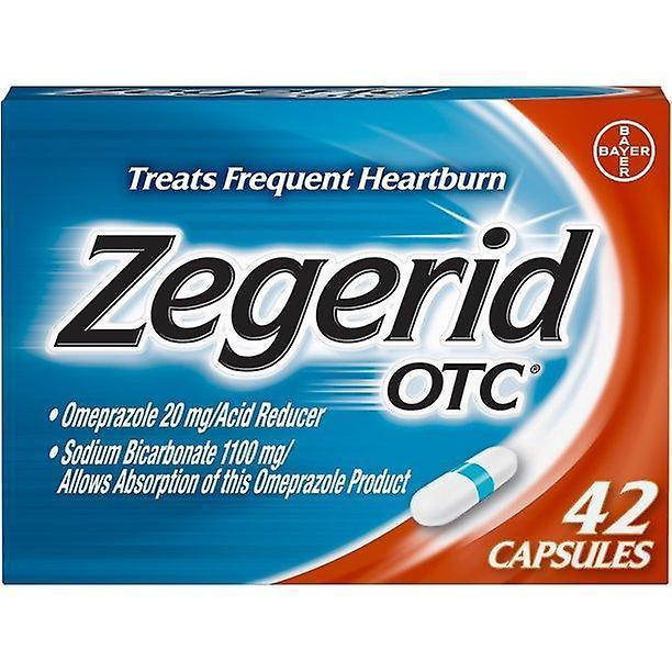 Zegerid otc heartburn relief, proton pump inhibitor, capsules, 42ct on Productcaster.