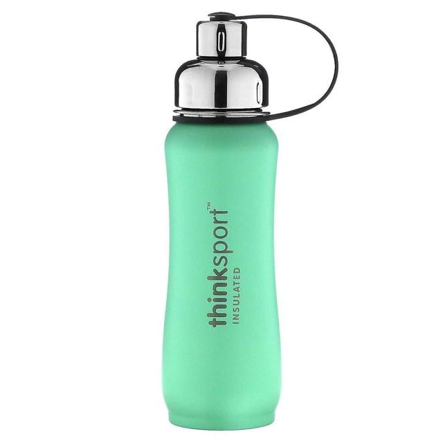 Think! Tänk, Thinksport, Isolerad sportflaska, Mint Green, 17 oz (500 ml) on Productcaster.