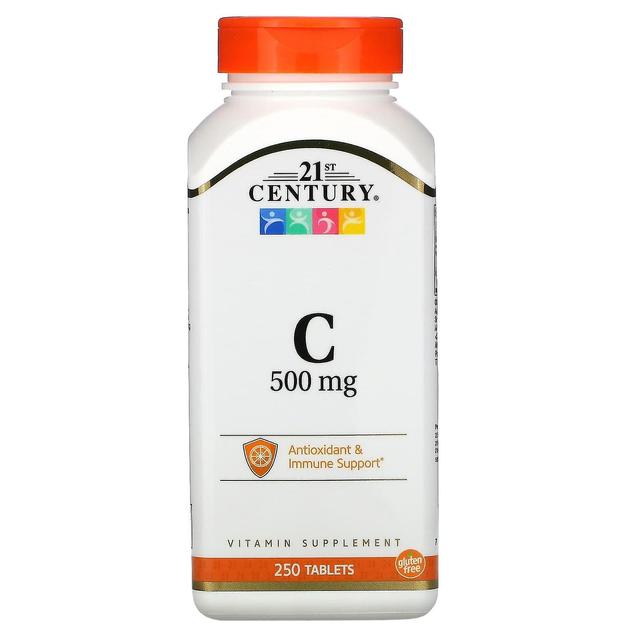 21st Century 21 ° secolo, vitamina C, 500 mg, 250 compresse on Productcaster.