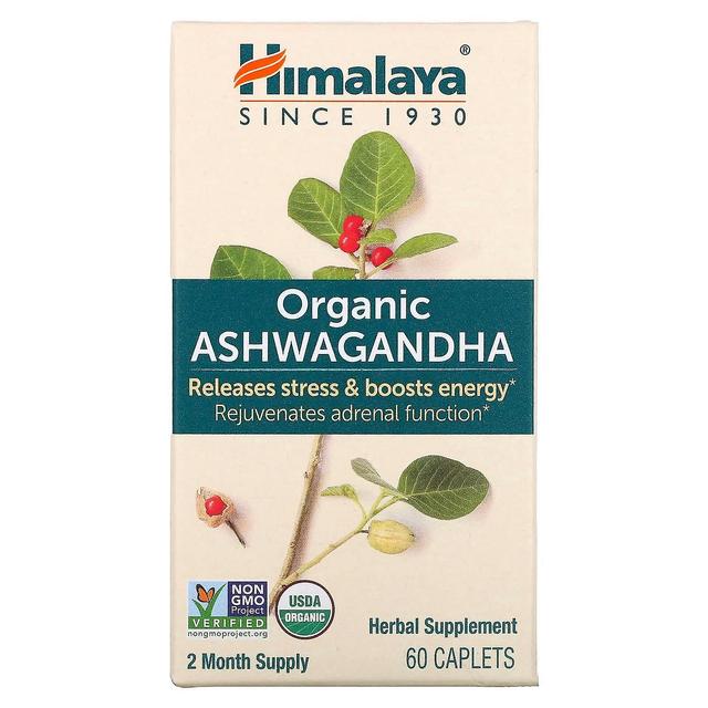 Himalaya Himalaia, Ashwagandha Orgânico, 60 Cápsulas on Productcaster.