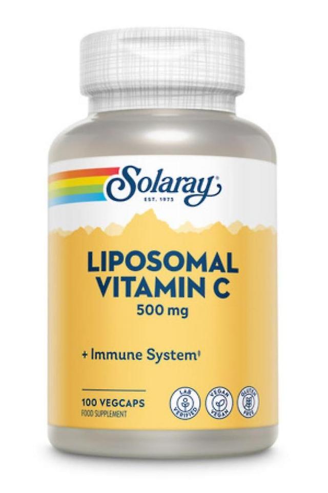 Solaray liposomal vitamin c 500mg 100's on Productcaster.