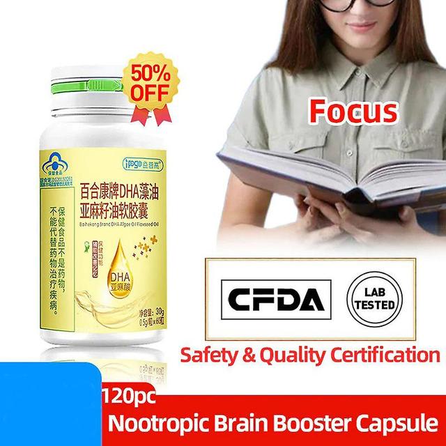 Vorallme Premium Brain Booster Nootropic Capsule Supplements Pflanzliche Nootropika Pillen für Erwachsene und Kinder Verbessern Sie den Fokus und d... on Productcaster.