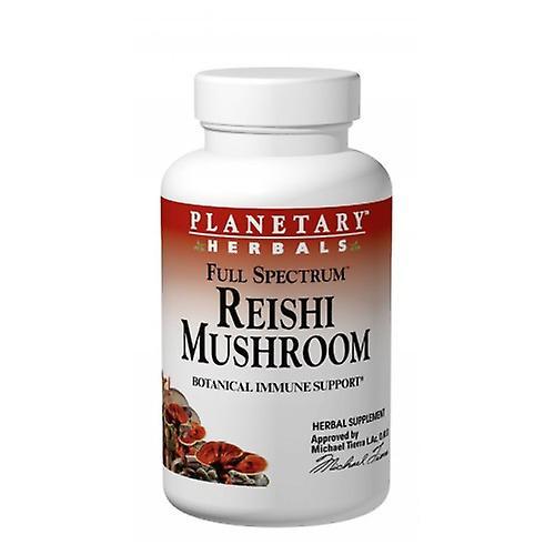 Planetary Herbals Ervas Planetárias Completo Espectro Reishi Cogumelo, 460 mgs, 50 Abas (Pacote de 1) on Productcaster.