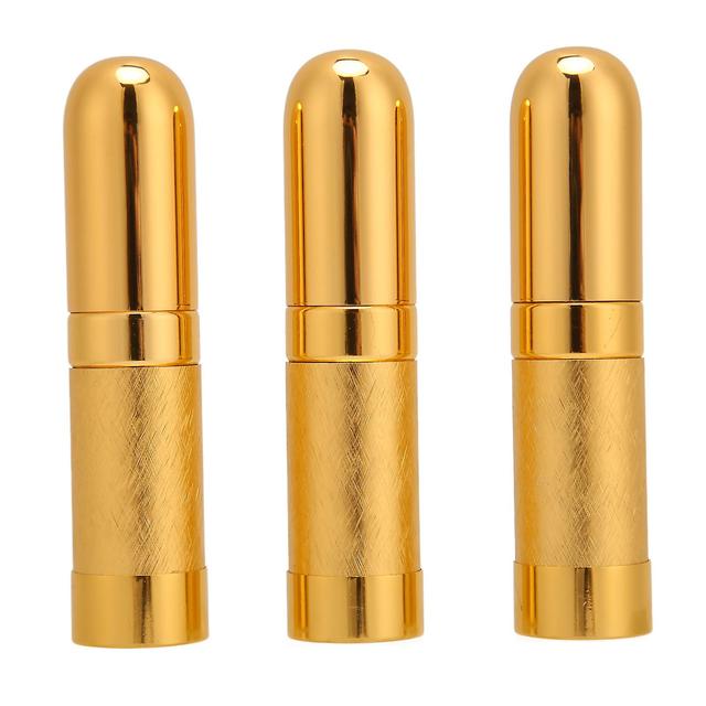 2024 New,3pcs 6ml Refillable Perfume Bottle Aluminium Glass Leakproof Portable Empty Spray Bottle on Productcaster.