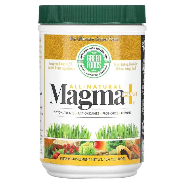 Green Foods Corporation, All-Natural Magma Plus, 10.6 oz (300 g) on Productcaster.