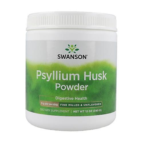 Swanson Premium psyllium skal pulver - fint fræset &unflavored 340 g pulver on Productcaster.