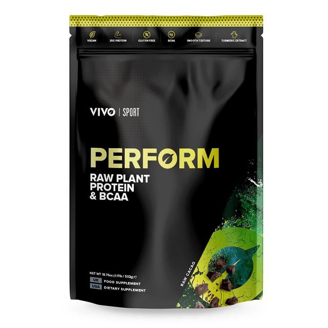 Vivo life vykonáva surové rastlinné bielkoviny a bcaa surové kakao 532g on Productcaster.