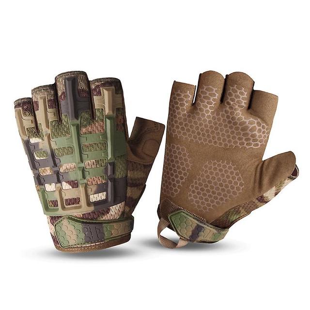 Dewenwils Dww-Gants Demi-Doigt Gants de Cyclisme Tactique Militaire de Combat pour Sports Extrieurs on Productcaster.