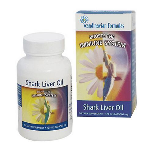 Scandinavian Formulas Shark Liver Oil,500 mg,120 Caps (Pacote de 4) on Productcaster.