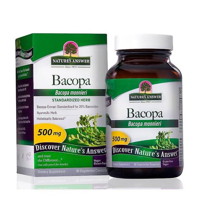 Nature's Answer Bacopa 500mg Caps 90 (1555) on Productcaster.