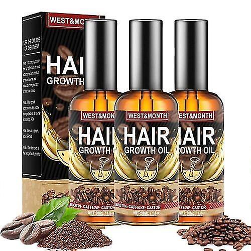 Sobutoy 50ml Caffeine Extra Strength Hair Growth Essential Oil 3pcs on Productcaster.