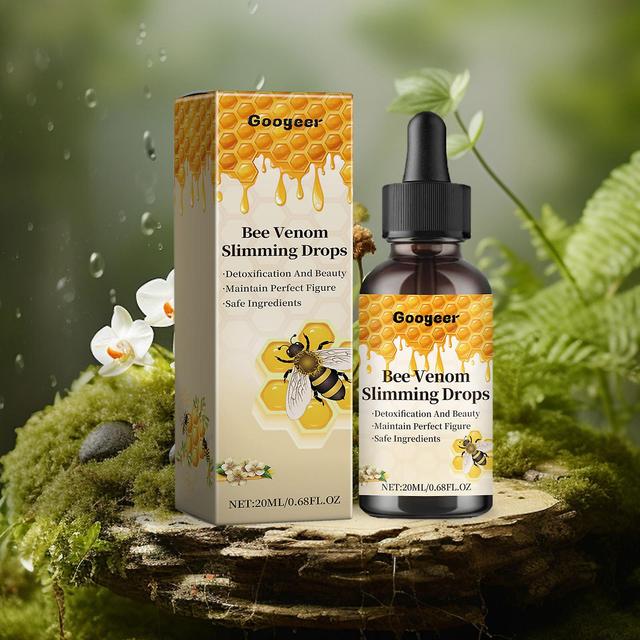 Bee Venom Slimming Drops, Bee Venom Lymphatic Drainage Slimming Drops 20ML-2PCS on Productcaster.