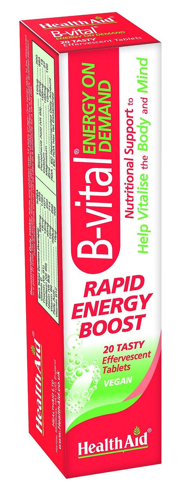 Health Aid B-vital, 20 tabletter on Productcaster.