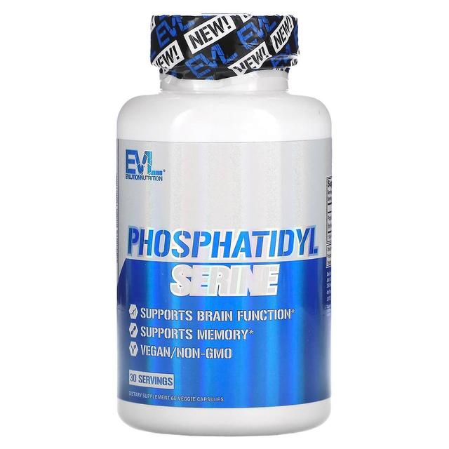 EVLution Nutrition, fosfatydyloseryna, 60 kapsułek wegetariańskich on Productcaster.