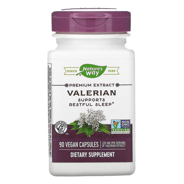 Nature's Way, Valerian, 110 mg, 90 Vegan Capsules on Productcaster.