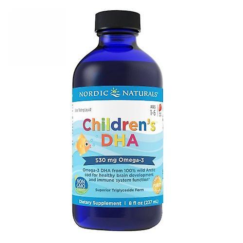 Nordic Naturals Children's DHA, Strawberry 8 oz (Pack of 4) on Productcaster.