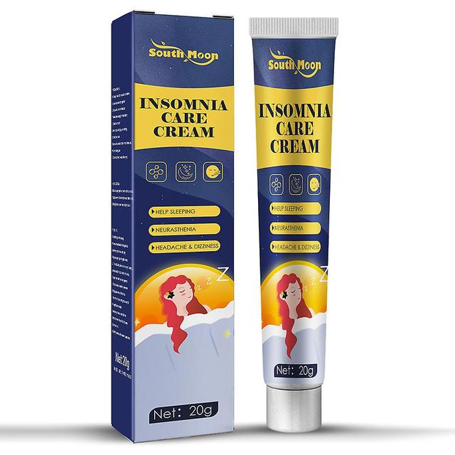 1/2pcs Insônia Care Cream Ansiedade Relaxar Ajuda Pomada para dormir aliviar o estresse 1PC on Productcaster.