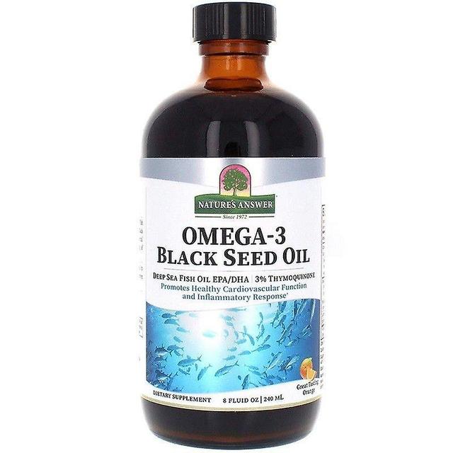 Nature's Answer Nature's Antwoord Omega-3 Black Seed 240ml 1476 on Productcaster.