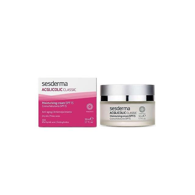 Sesderma acglicolic classic moisturising cream spf15 50ml on Productcaster.