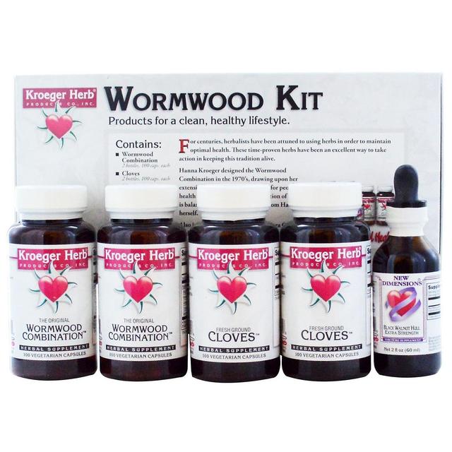 Kroeger Herb Co, Wormwood Kit, 5 Piece Kit on Productcaster.