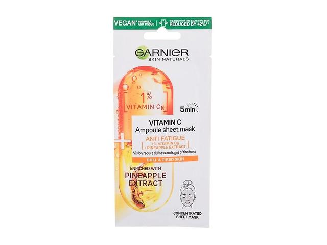 Garnier - Skin Naturals Ampułka w Płachcie z witaminą C - Dla Kobiet, 1 szt. on Productcaster.