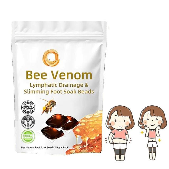 7/14/21PCS Diapason Bee Venom Lymphatic Drainage & Slimming Foot Soak Beads, Relief Relax 1pack on Productcaster.