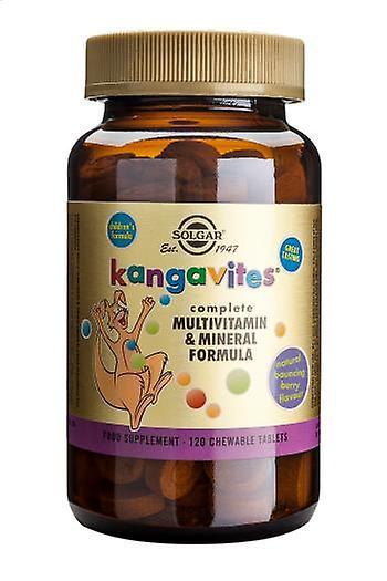 Solgar Kangavites Multivitamin & Mineral Bouncin Berry Chewable, 120 Tabs on Productcaster.