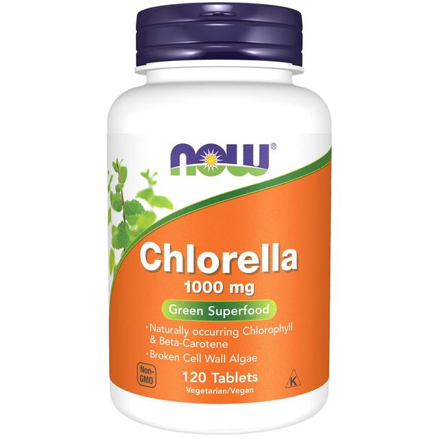 Now! Now supplements, chlorella 120 tablets 1000 mg on Productcaster.