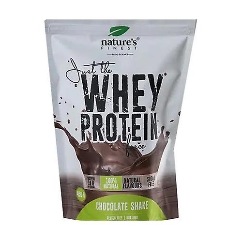 Natures Finest Whey protein chocolate whey shake 450 g of powder (Chocolate) on Productcaster.