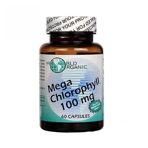 World Organics Mega Chlorophyll,100 MG ,60 Caps (Pack of 2) on Productcaster.