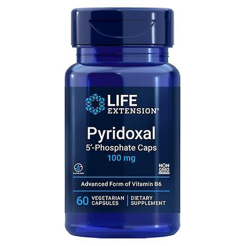 Life Extension Prolongation de la durée de vie Pyridoxal 5 Phosphate Caps,100 mg,60 vcaps (Paquet de 3) on Productcaster.