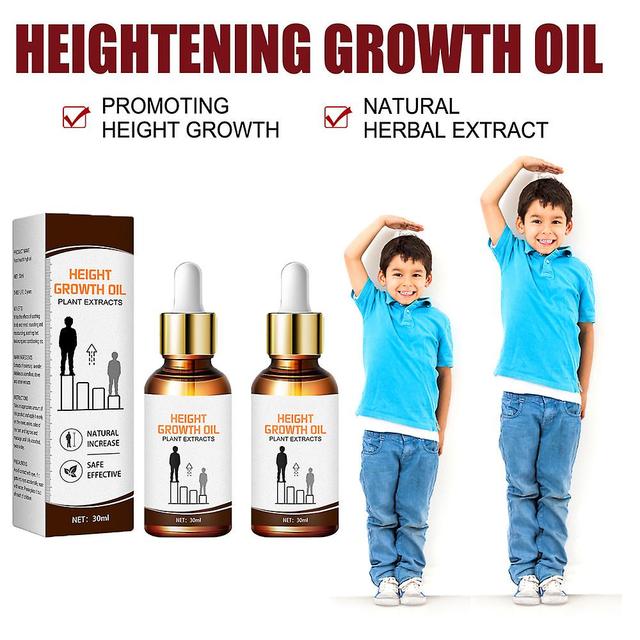 Onxe 2pcs Body Height Enhancer Foot Oil 30ml bevorderen van de bloedcirculatie hoogte groei voet voedende vloeistof voor kinderen volwassene on Productcaster.