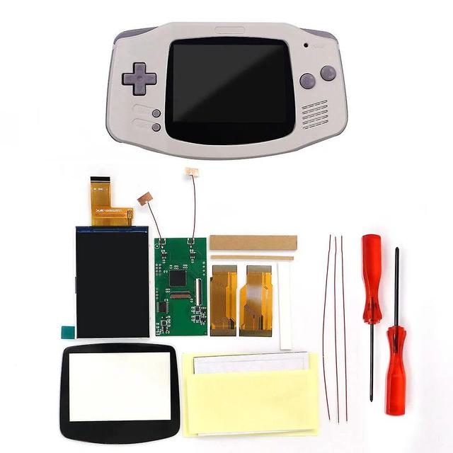 Game Console Accessories Easy Install V5 Drop In Gba 3.0\ White on Productcaster.