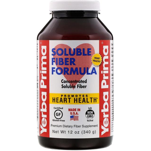 Yerba Prima, Soluble Fiber Formula, 12 oz (340 g) on Productcaster.