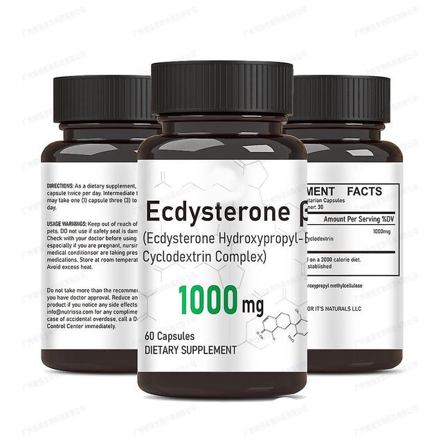 1 fles ecdyzone capsules 60 capsules on Productcaster.