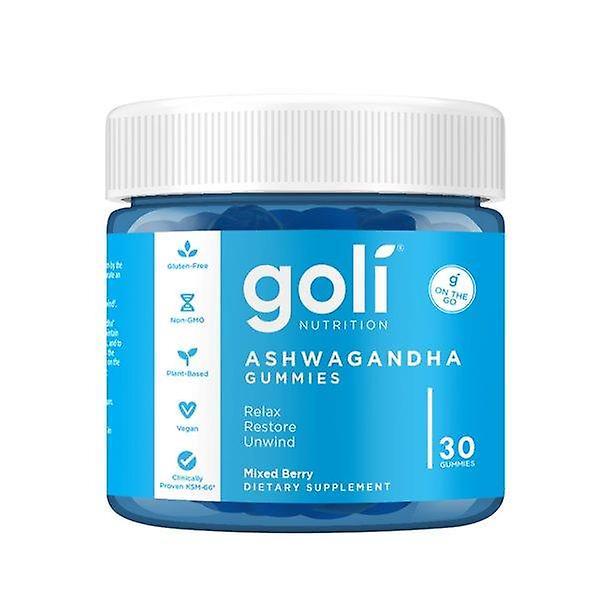 Goli nutrition ashwagandha gummy, mixed berry, 30 count on Productcaster.