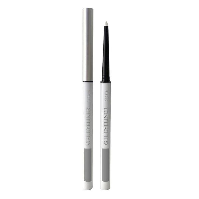 Fine Head Colored Eyeliner Gel Pen For Beginners Long Lasting Sweatproof Eyeliner Pen For Daily Work Party White on Productcaster.